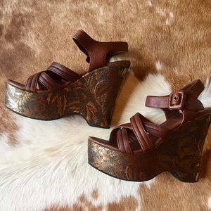 Miu Miu Platform Sandle